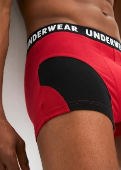 bonprix Lot de 3 boxers coton|Homme Caleçons|Sous-Vêtements