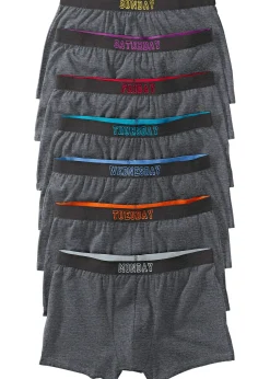 Homme bonprix Caleçons|Sous-Vêtements|Lot de 7 boxers coton