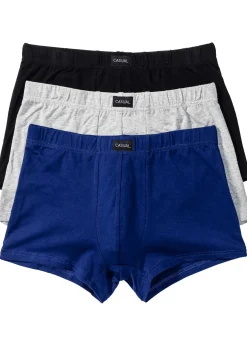 bonprix Lot de 3 boxers coton|Homme Caleçons|Sous-Vêtements