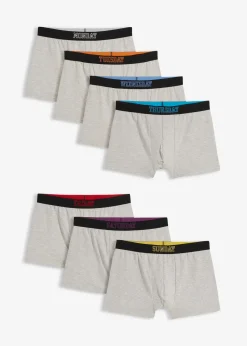 bonprix Lot de 7 boxers coton|Homme Caleçons|Sous-Vêtements