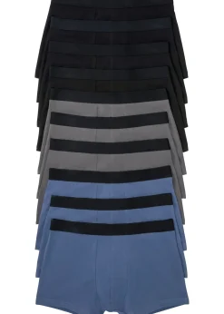 bonprix Lot de 10 boxers coton|Homme Caleçons|Sous-Vêtements