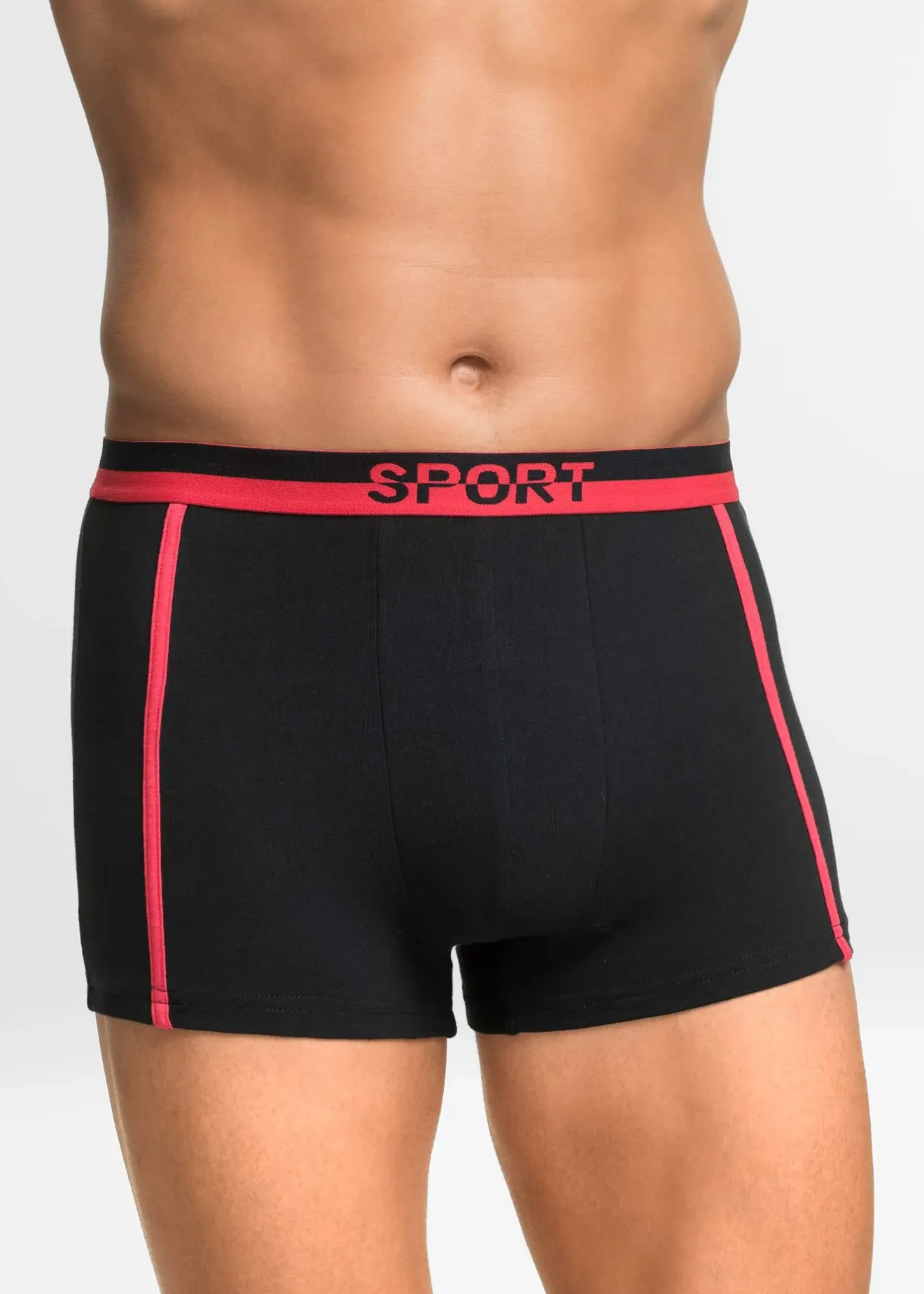 bonprix Lot de 3 boxers coton|Homme Caleçons|Sous-Vêtements