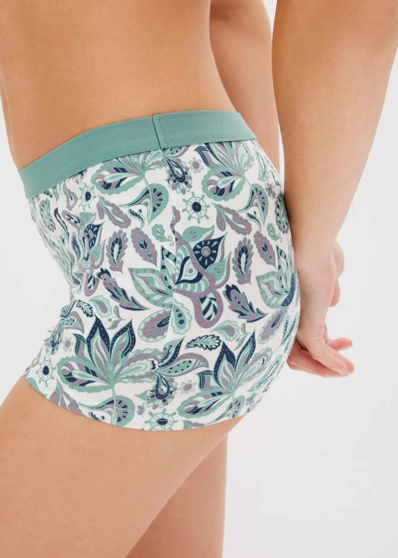 bonprix Lot de 4 boxers coton femme|Femme Lingerie Coton|Bas