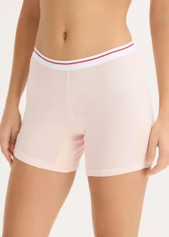 bonprix Lot de 4 boxers coton mi-longs pour femme|Femme Lingerie Coton|Bas