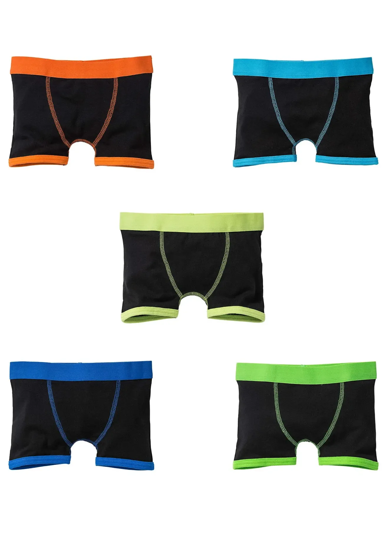 Enfant bonprix Vêtements Enfant|Lot De 2 Articles Et Plus|Lot de 5 boxers en coton extensible