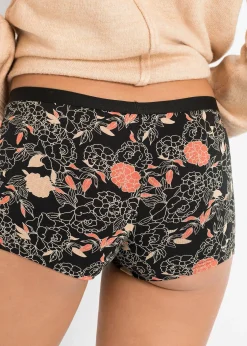 Femme bonprix Lingerie Coton|Bas|Lot de 4 boxers femme