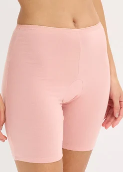 Femme bonprix Lingerie Coton|Bas|Lot de 3 boxers femme longs en coton extensible