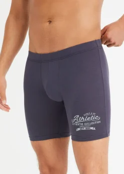 Homme bonprix Caleçons|Sous-Vêtements|Lot de 2 boxers longs avec coton