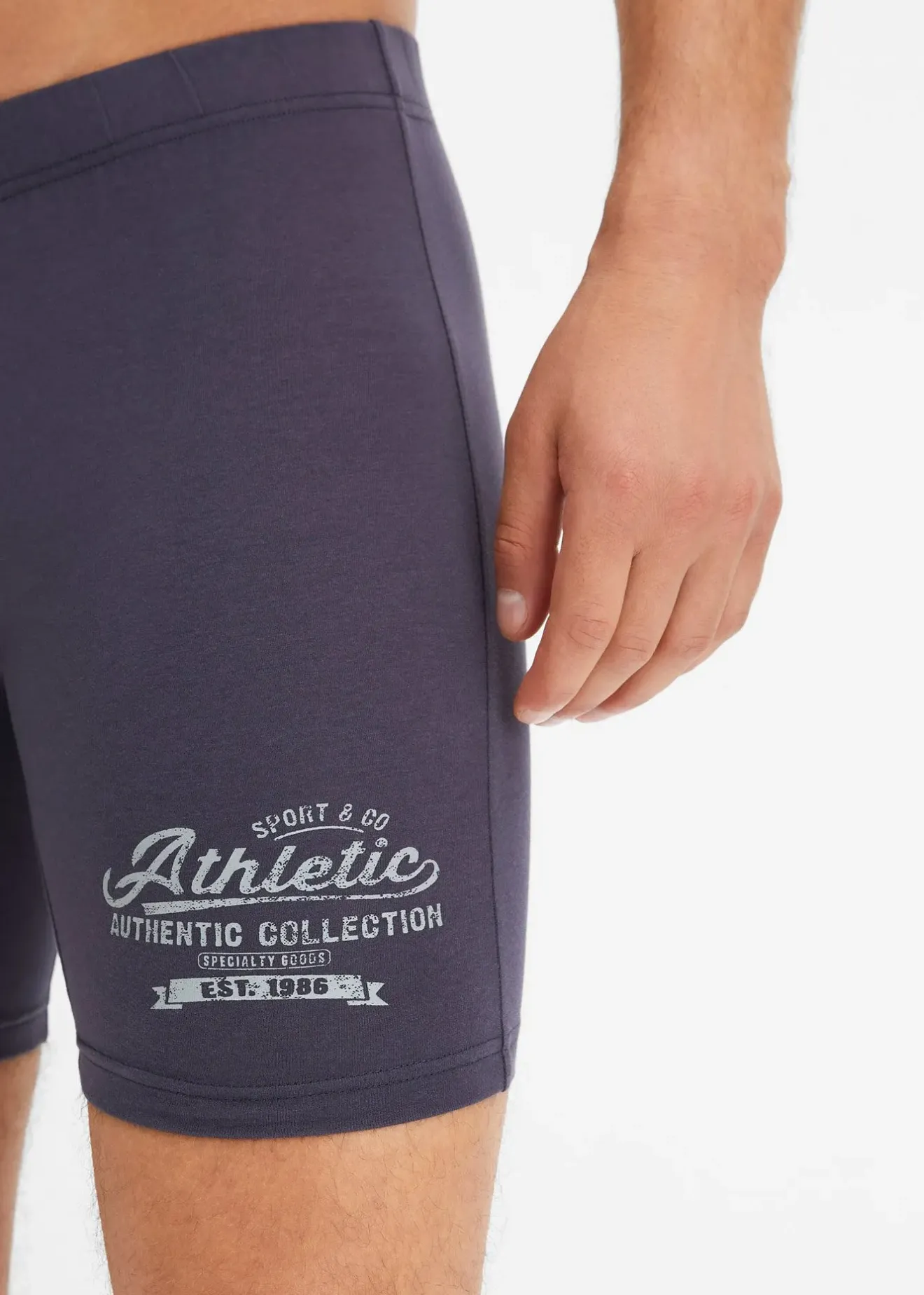 Homme bonprix Caleçons|Sous-Vêtements|Lot de 2 boxers longs avec coton