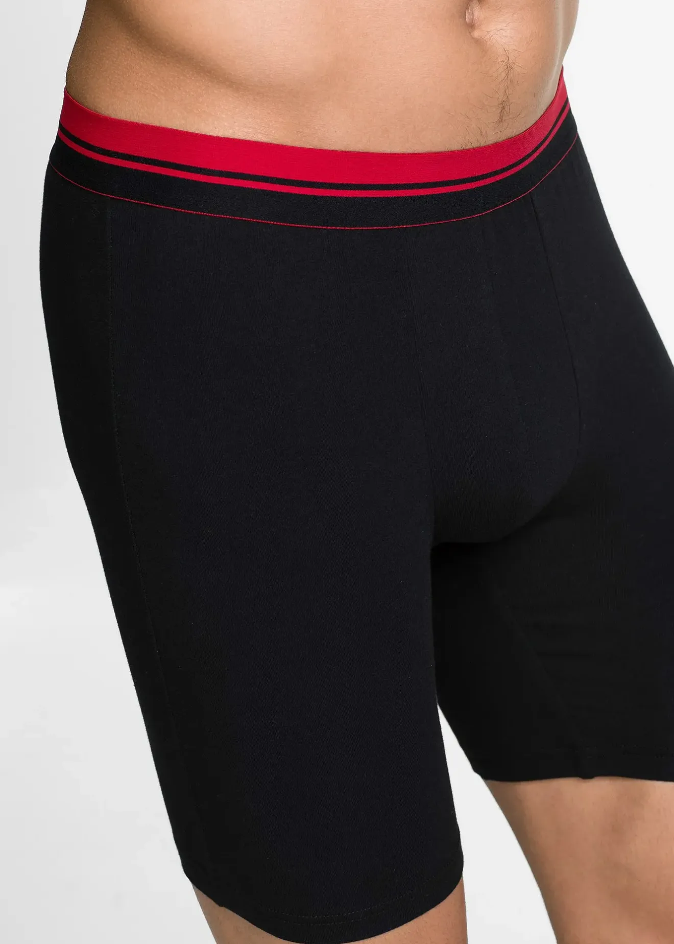 bonprix Lot de 2 boxers longs coton|Homme Caleçons|Sous-Vêtements