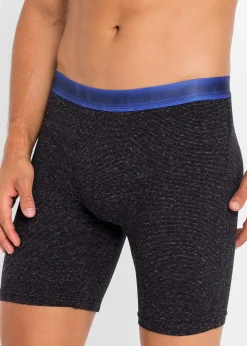 Homme bonprix Caleçons|Sous-Vêtements|Lot de 2 boxers longs coton