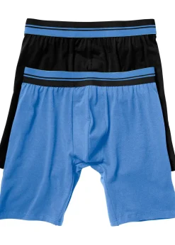 Homme bonprix Caleçons|Sous-Vêtements|Lot de 2 boxers longs coton