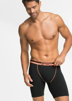 bonprix Lot de 2 boxers longs coton|Homme Caleçons|Sous-Vêtements