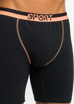 bonprix Lot de 2 boxers longs coton|Homme Caleçons|Sous-Vêtements