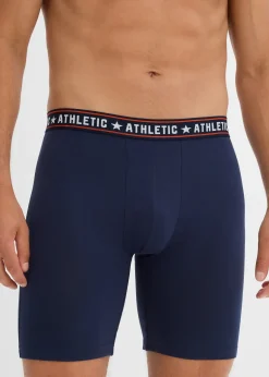 bonprix Lot de 2 boxers midi coton|Homme Caleçons|Sous-Vêtements