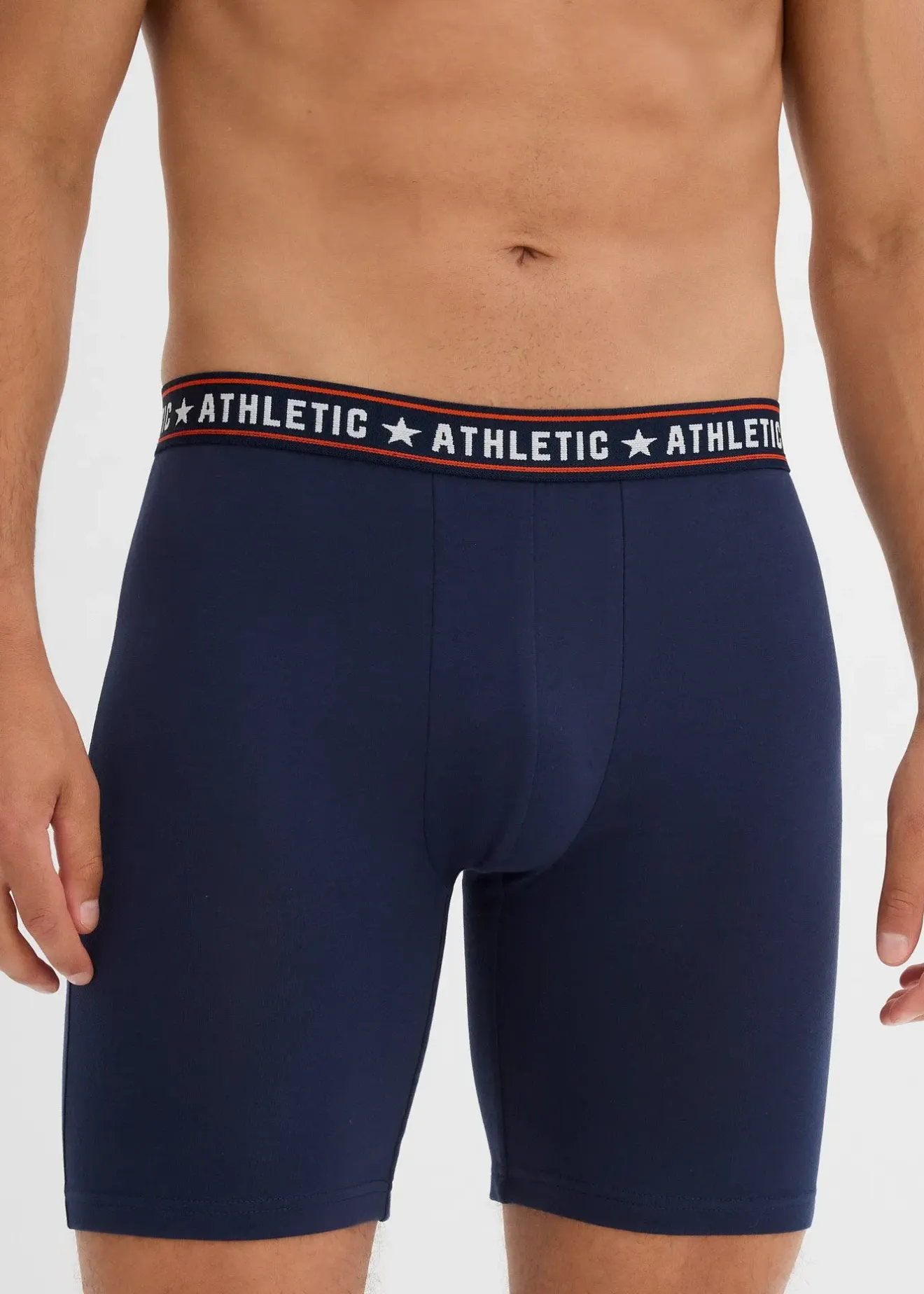 bonprix Lot de 2 boxers midi coton|Homme Caleçons|Sous-Vêtements