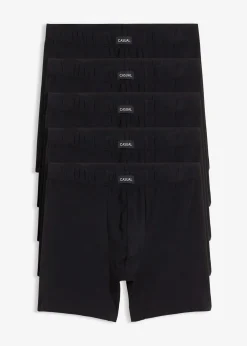 bonprix Lot de 5 boxers midi coton|Homme Caleçons|Sous-Vêtements