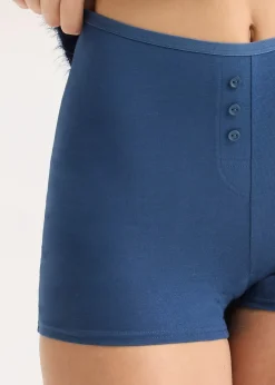 Femme bonprix Basiques|Lingerie Coton|Lot de 4 boxers taille haute