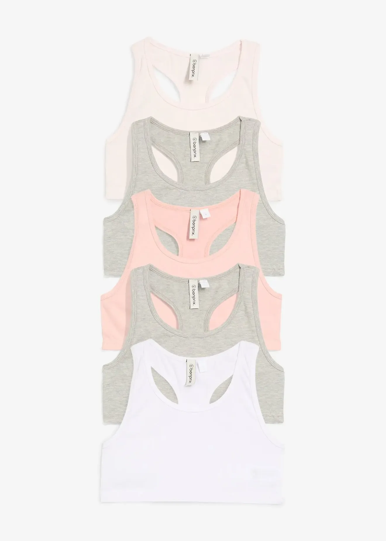 bonprix Lot de 5 brassières avec coton doux|Enfant Vêtements Enfant|Lot De 2 Articles Et Plus