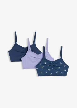 bonprix Lot de 3 brassières douces|Enfant Lot De 2 Articles Et Plus|Filles·Culottes & Brassières