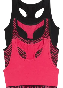 bonprix Lot de 3 brassières douces|Enfant Vêtements Enfant|Lot De 2 Articles Et Plus