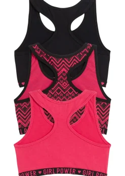 bonprix Lot de 3 brassières douces|Enfant Vêtements Enfant|Lot De 2 Articles Et Plus