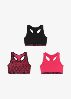 bonprix Lot de 3 brassières douces|Enfant Vêtements Enfant|Lot De 2 Articles Et Plus