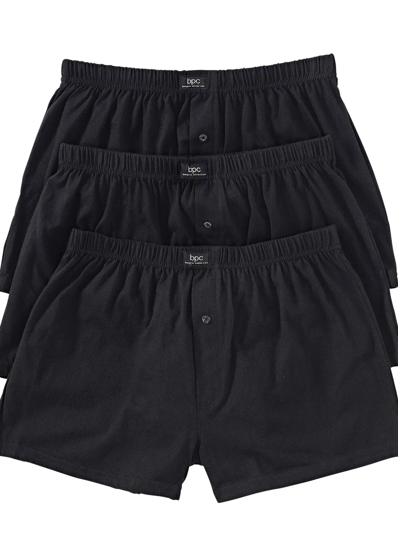 bonprix Lot de 3 caleçons en jersey coton|Homme Caleçons|Sous-Vêtements