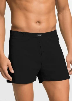 Homme bonprix Caleçons|Sous-Vêtements|Lot de 4 caleçons en jersey coton doux