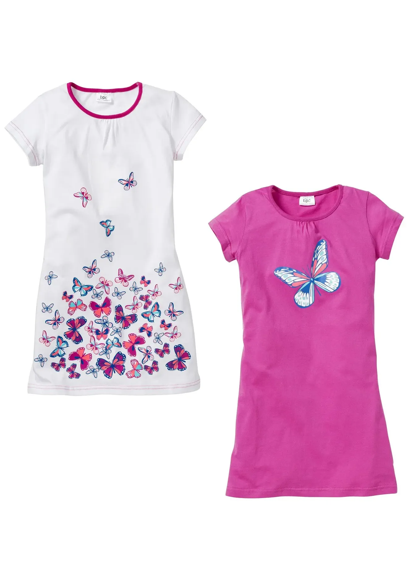 Enfant bonprix Vêtements Enfant|Lot De 2 Articles Et Plus|Lot de 2 chemises de nuit 100% coton