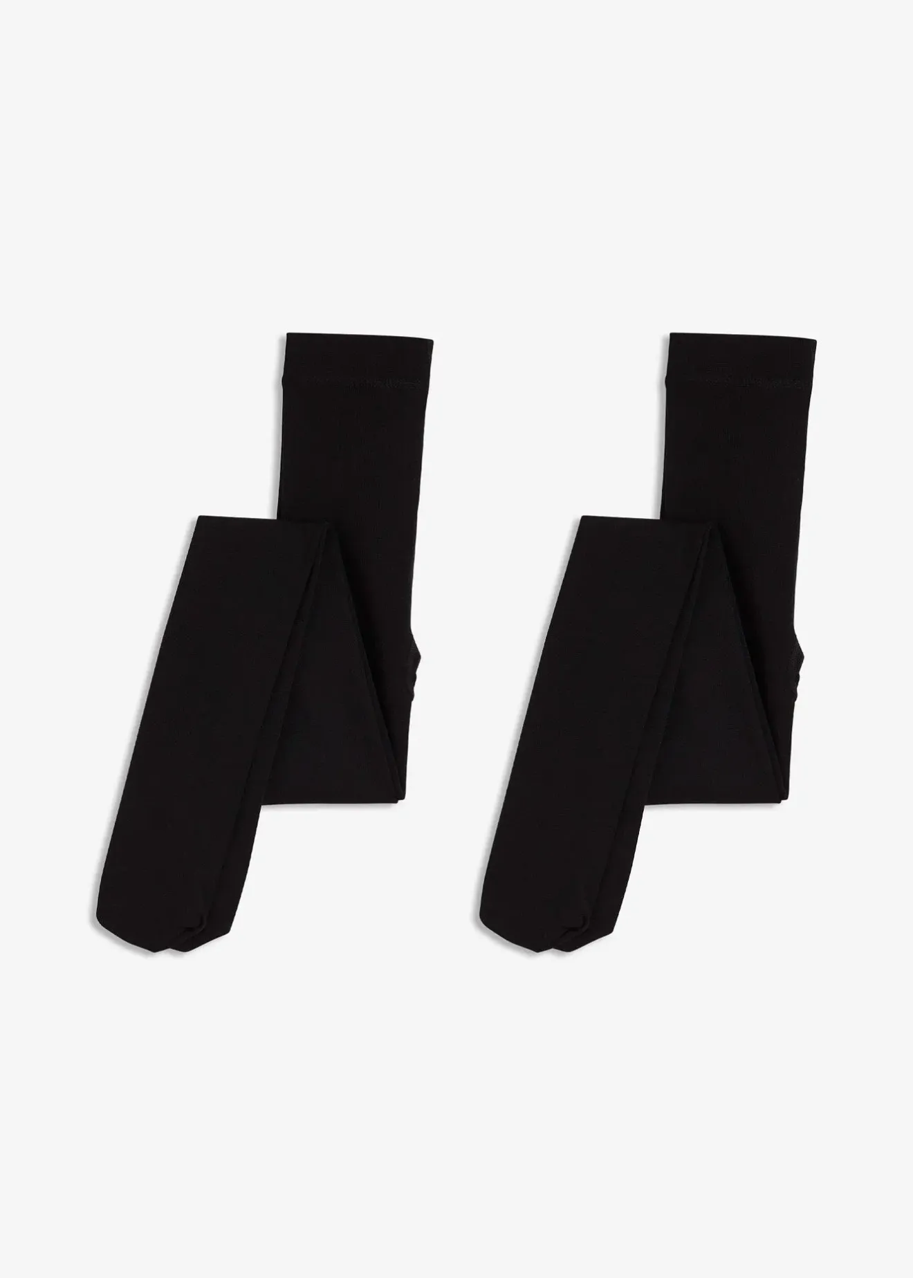 bonprix Lot de 2 collants thermiques polaires 140D|Femme Lingerie Thermo|Chaussettes & Collants