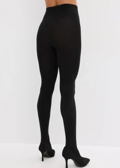 bonprix Lot de 2 collants thermiques polaires 140D|Femme Lingerie Thermo|Chaussettes & Collants