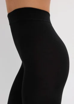 bonprix Lot de 2 collants thermiques polaires 140D|Femme Lingerie Thermo|Chaussettes & Collants