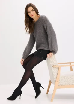 bonprix Lot de 2 collants voile sculptants 30D|Femme Chaussettes & Collants