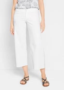 Femme bonprix Jeans|Lot de 2 corsaires en jean taille mi-haute