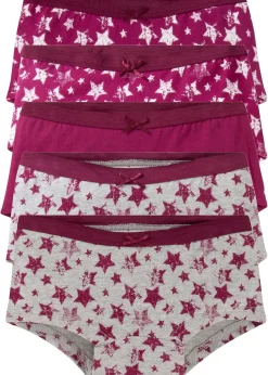 bonprix Lot de 5 culottes avec coton doux|Enfant Vêtements Enfant|Lot De 2 Articles Et Plus