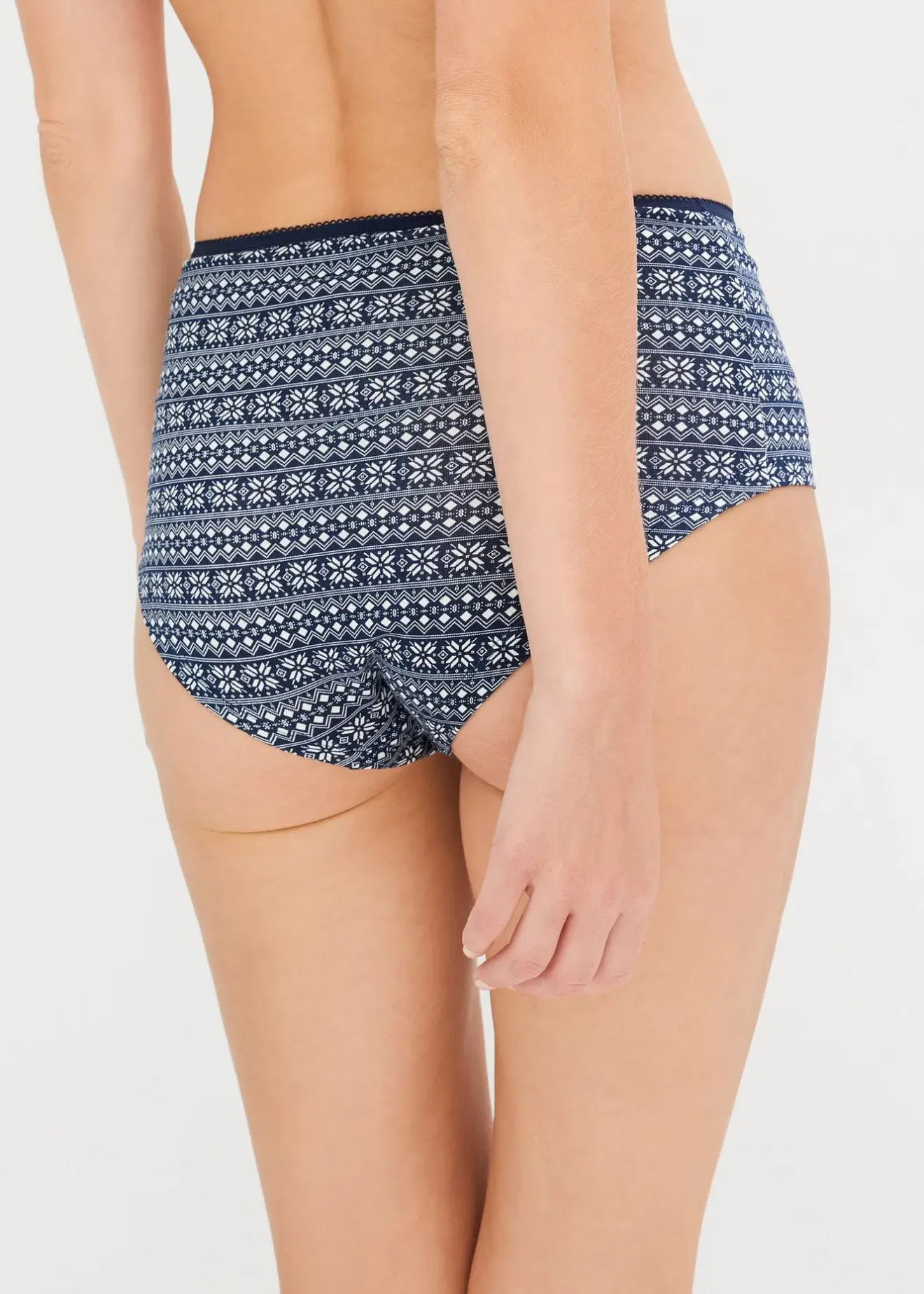 Femme bonprix Lingerie Coton|Bas|Lot de 4 culottes coton Maxi