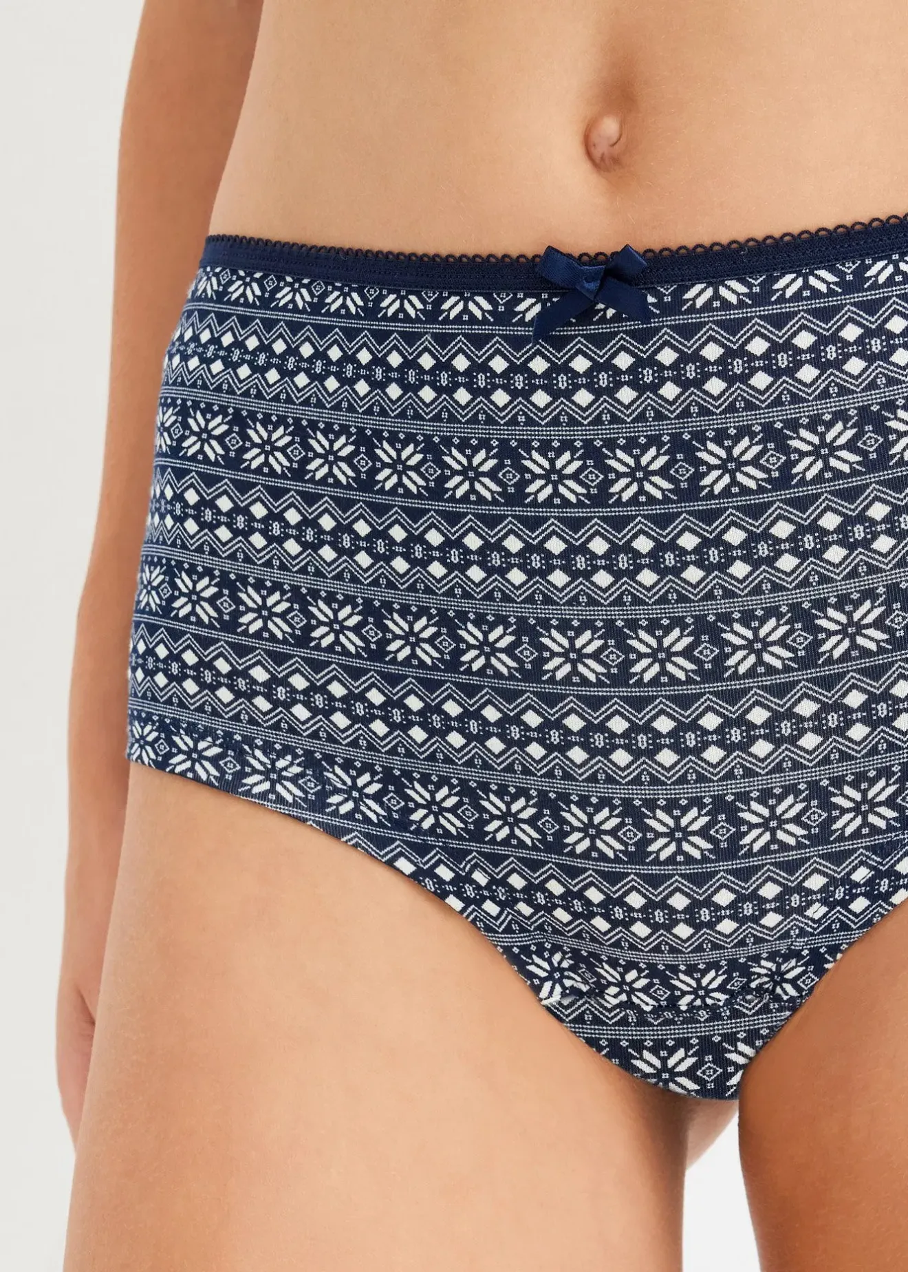 Femme bonprix Lingerie Coton|Bas|Lot de 4 culottes coton Maxi