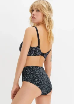 bonprix Lot de 4 culottes Maxi|Femme Lingerie Coton|Bas