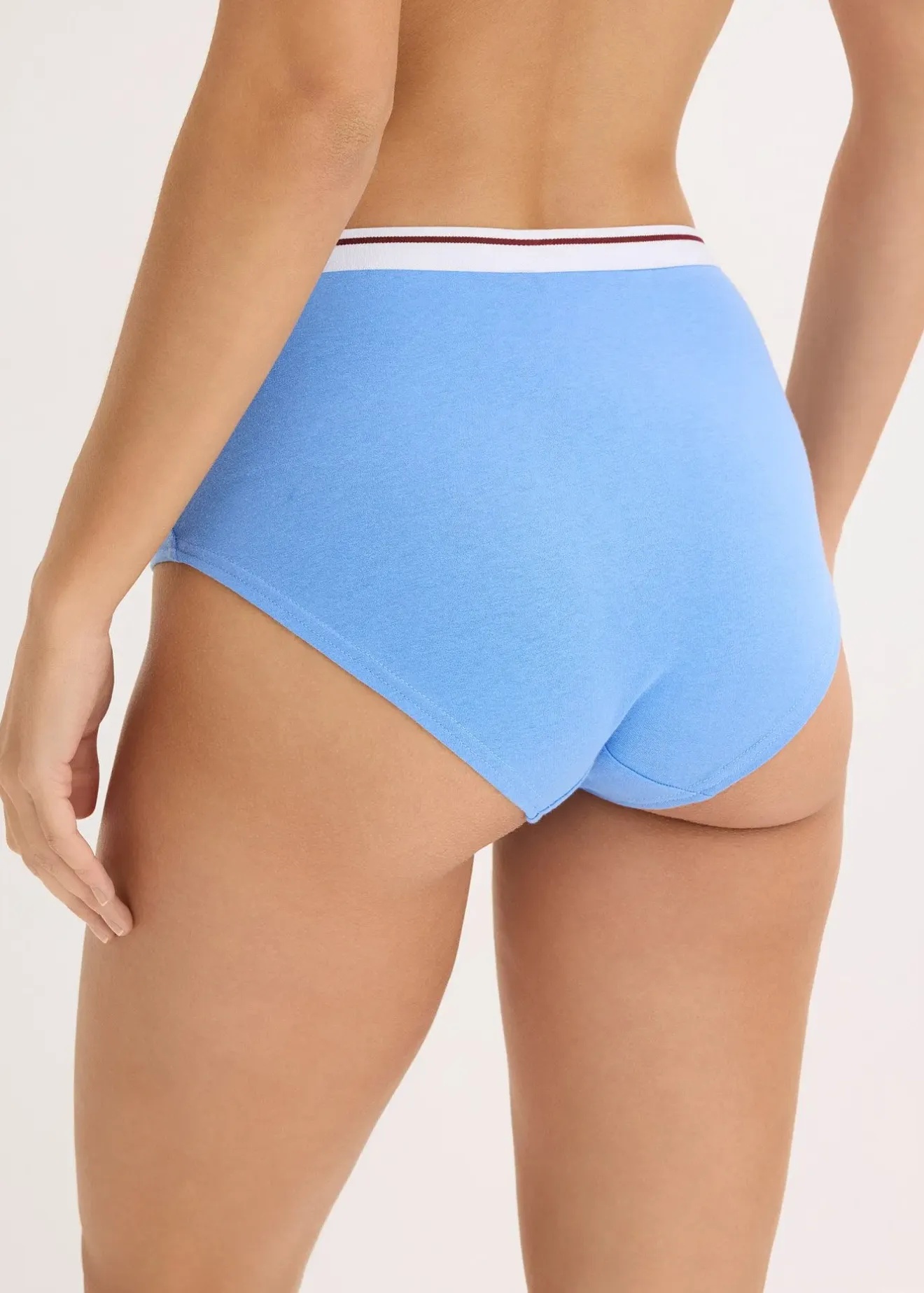 bonprix Lot de 4 culottes Maxi|Femme Lingerie Coton|Bas