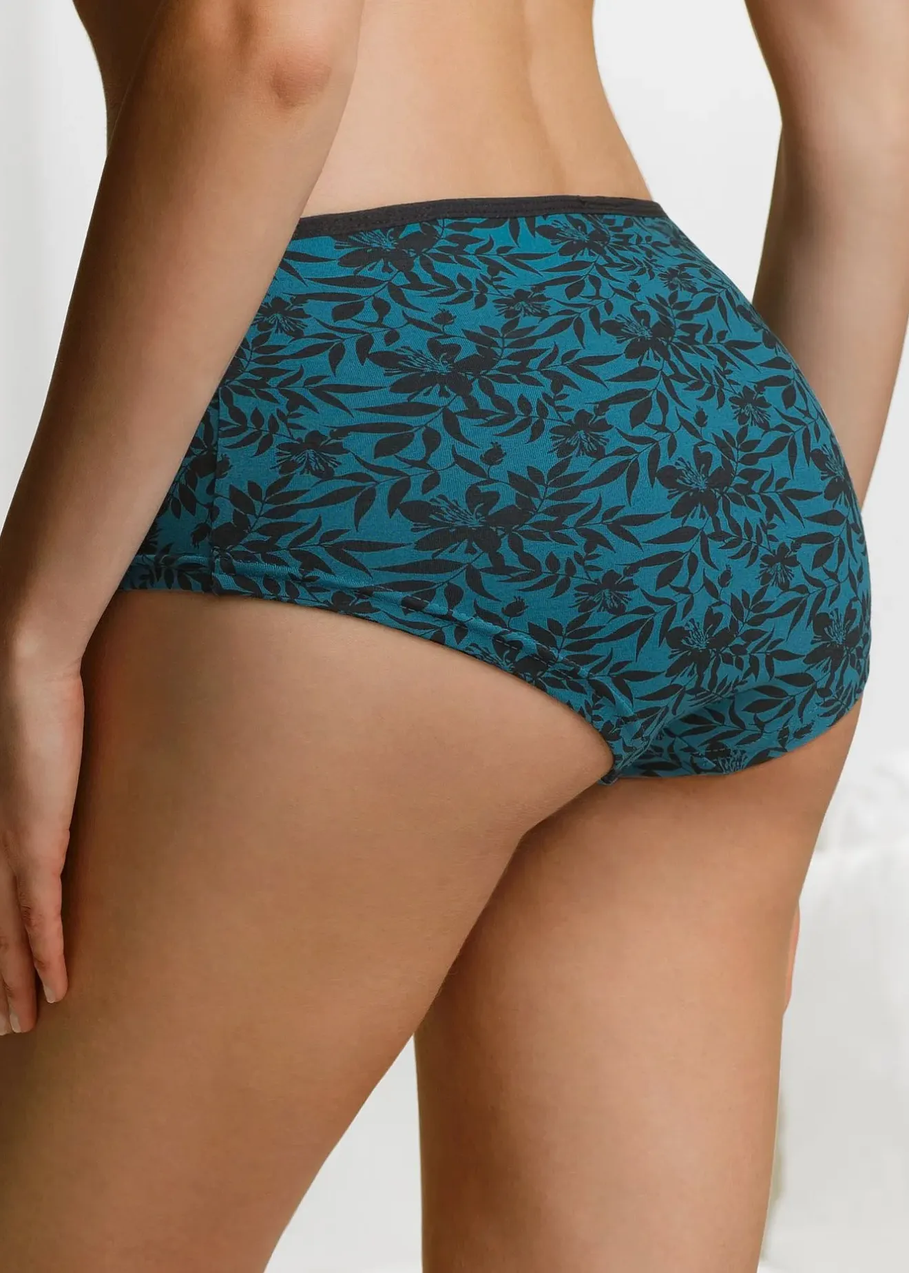 Femme bonprix Lingerie Coton|Bas|Lot de 4 culottes maxi coton