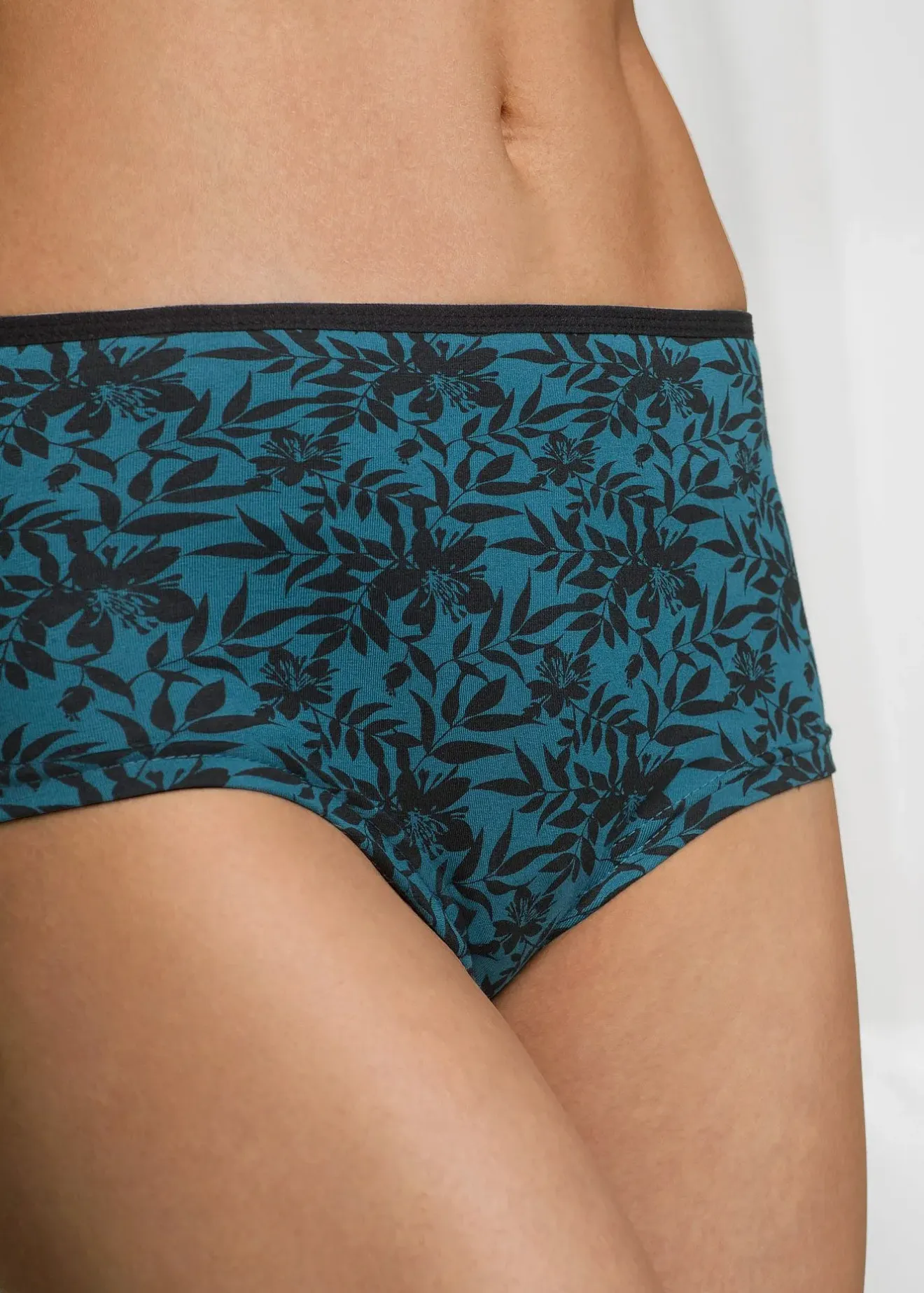 Femme bonprix Lingerie Coton|Bas|Lot de 4 culottes maxi coton