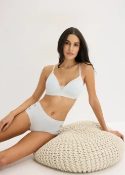 Femme bonprix Sans Couture|Bas|Lot de 2 culottes Maxi Feel Comfort découpes laser