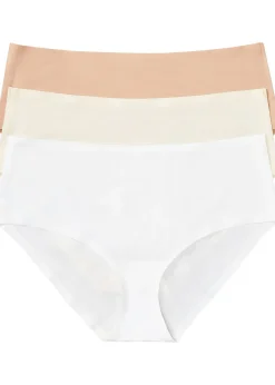 bonprix Lot de 3 culottes sans couture Feel Comfort|Femme Sans Couture|Bas