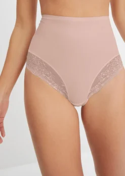 Femme bonprix Sans Couture|Lingerie Sculptante|Lot de 2 culottes sculptantes lasercut, maintien modéré