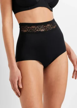 Femme bonprix Basiques|Lingerie Sculptante|Lot de 2 culottes sculptantes, maintien léger