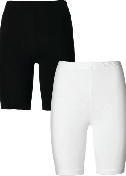 bonprix Lot de 2 cyclistes|Femme Cyclistes & Bandes Anti-Frottement|Basiques