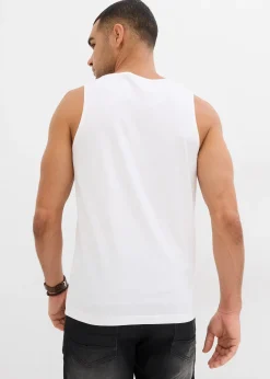 bonprix Lot de 3 débardeurs|Homme Mode Plage|T-Shirts & Polos