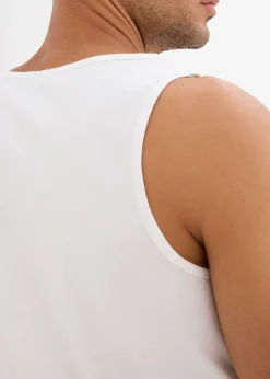 bonprix Lot de 3 débardeurs|Homme Mode Plage|T-Shirts & Polos