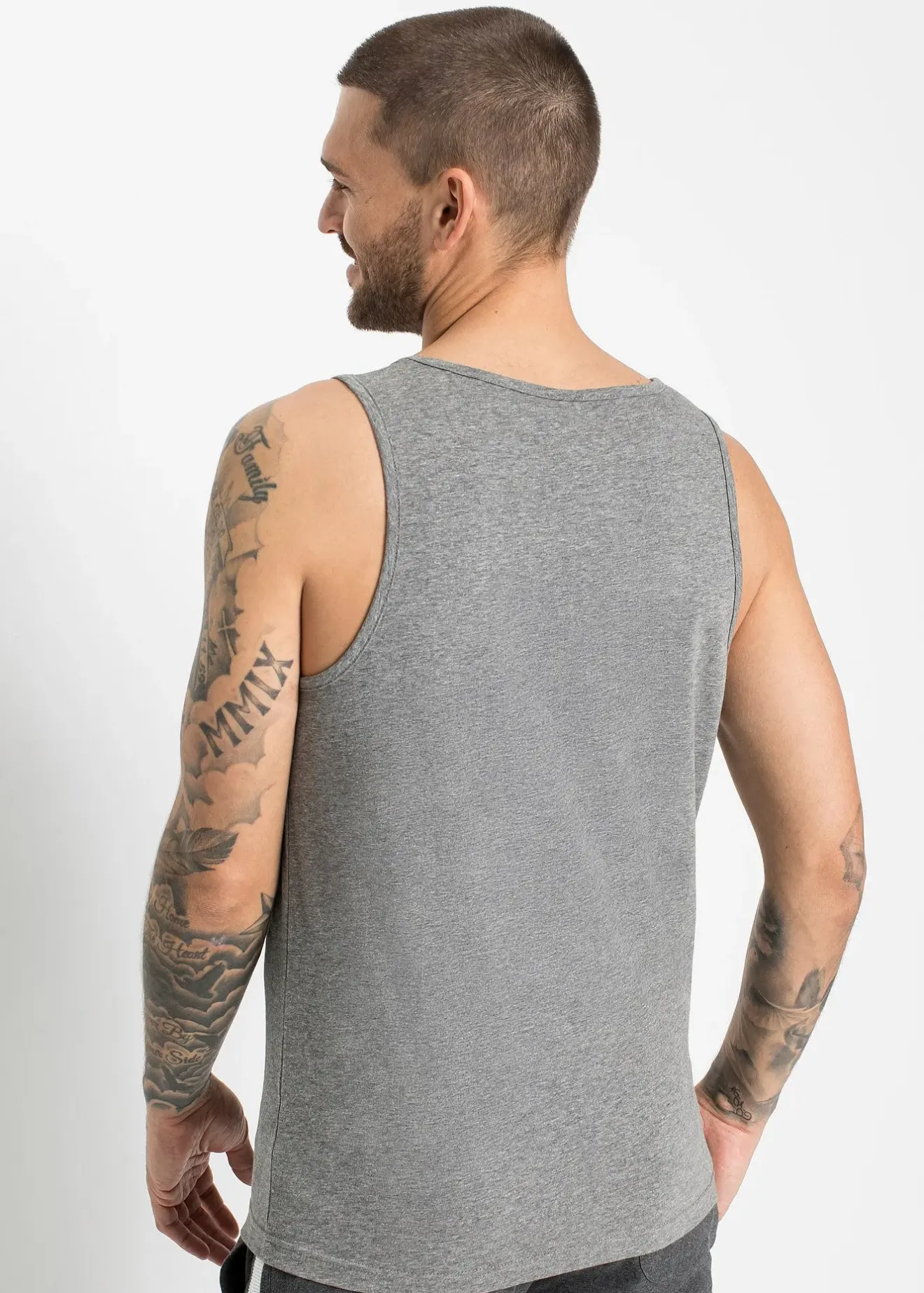 bonprix Lot de 3 débardeurs|Homme Vêtements De Sport|T-Shirts & Polos